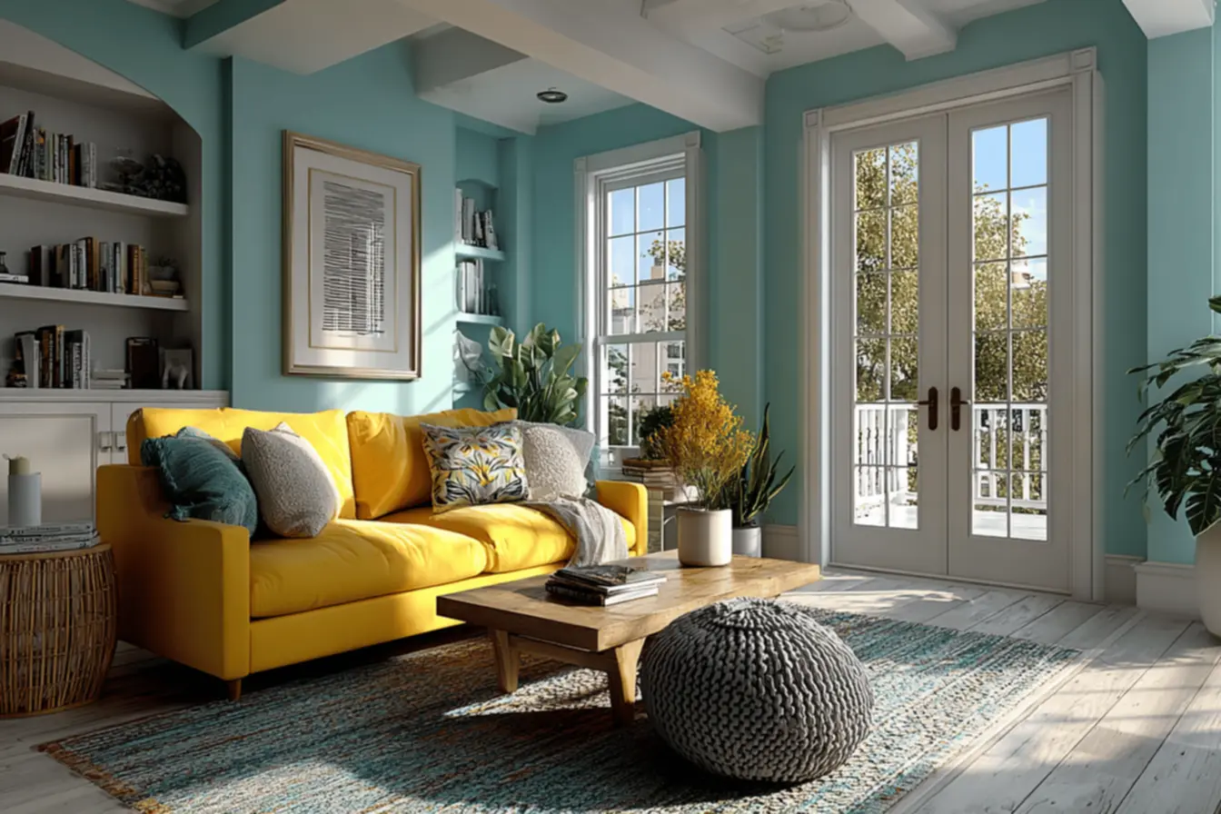 Iluminação inadequada criando um ambiente sombrio