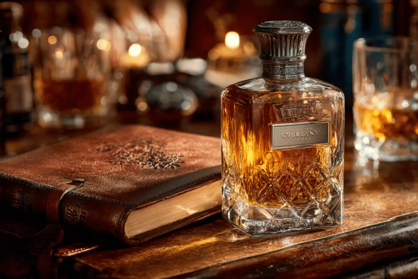 Diversidade de frascos de perfumes masculinos, representando as melhores fragrâncias.