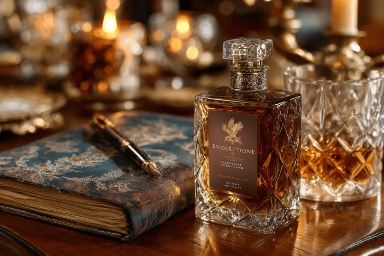 Detalhe de homem aplicando perfume, garantindo a melhor fixação dos perfumes masculinos mais elogiados.