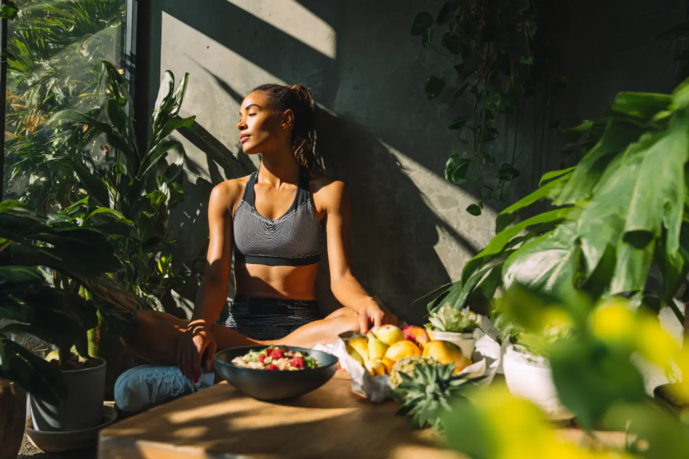 Atleta em um treino intenso, mostrando a importância da nutrição adaptada ao esforço físico e ao tipo de exercício