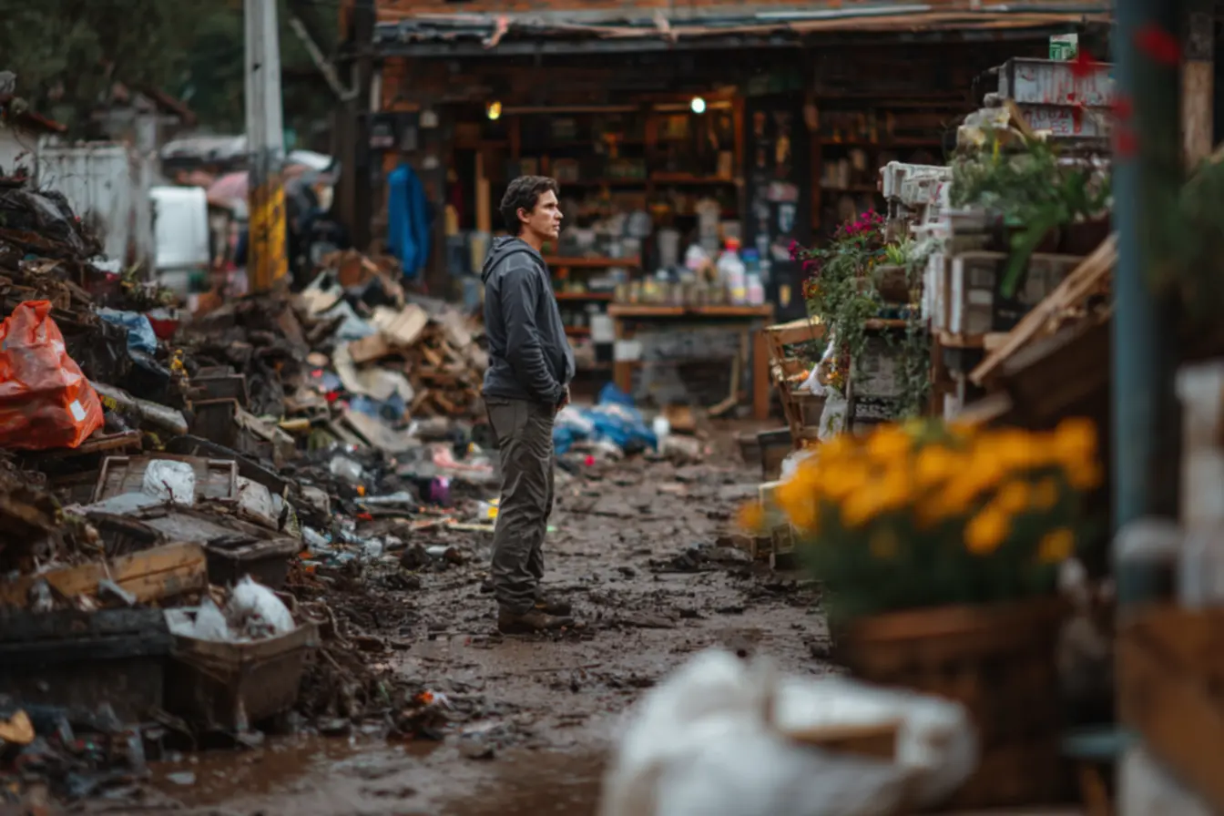 Prejuízos de enchentes em MG: perdas de estoque, maquinário e estruturas comerciais