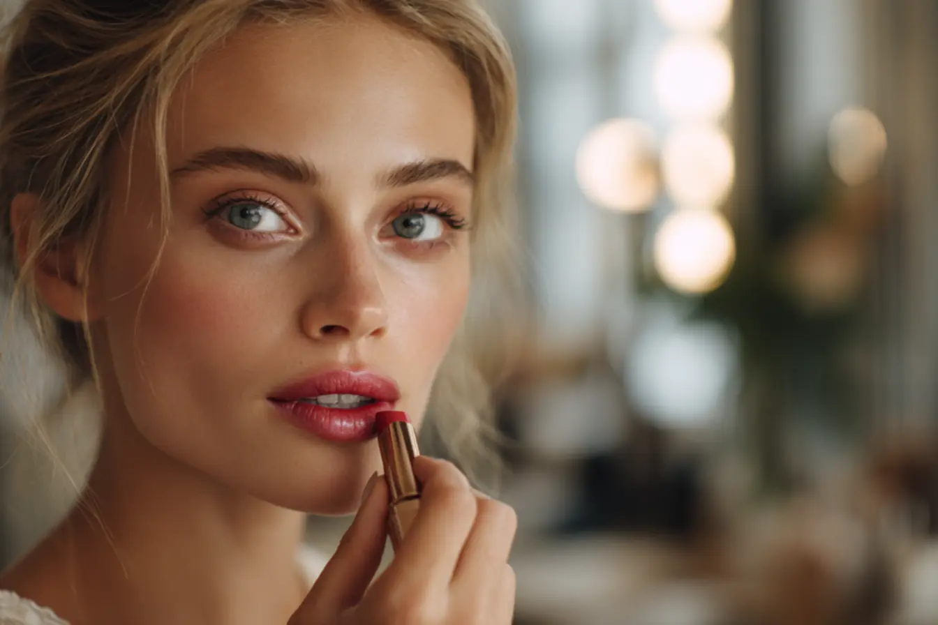 Batom Renew textura sérum hidratante com proteção solar para maquiagem em 2026