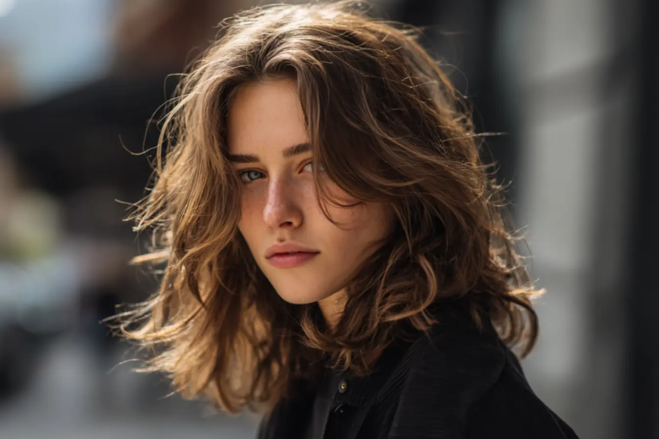 Comprimentos de cabelo médio que valorizam diferentes formatos de rosto