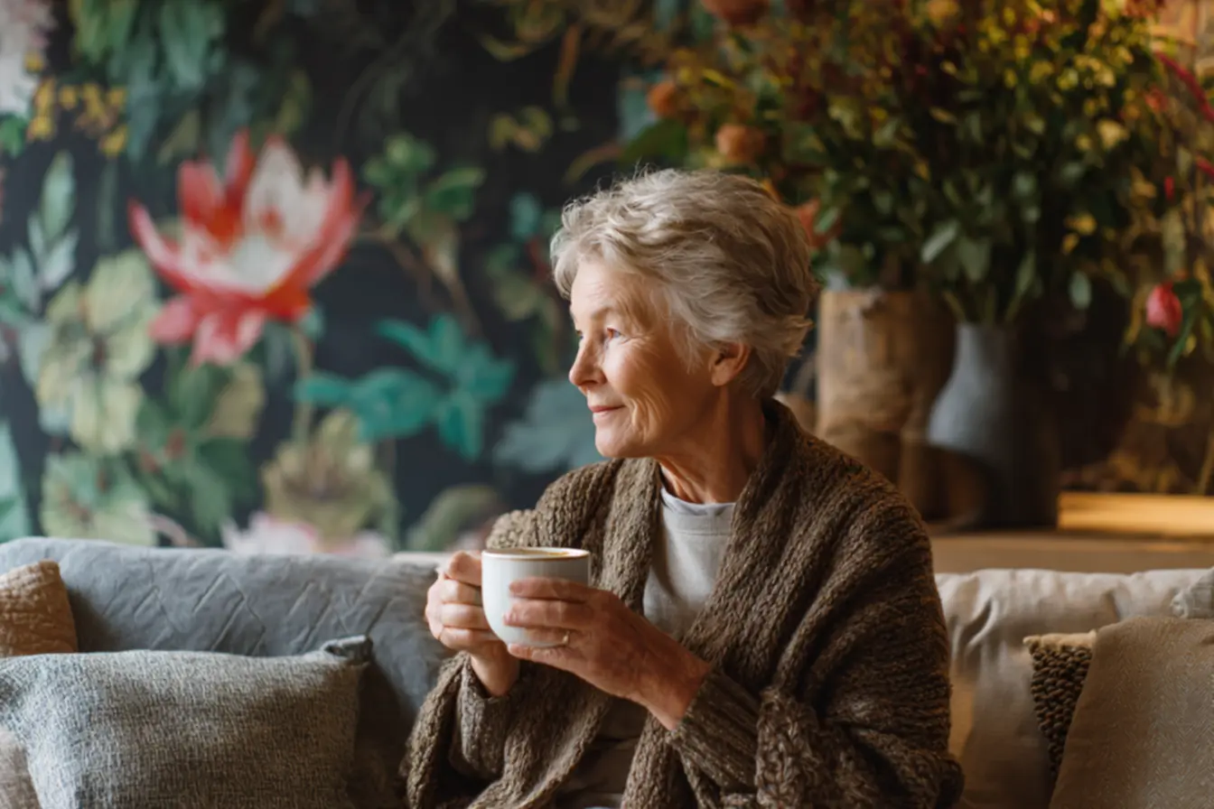 Infusão de hibisco e canela como ritual de autocuidado para idosos com retenção de líquidos