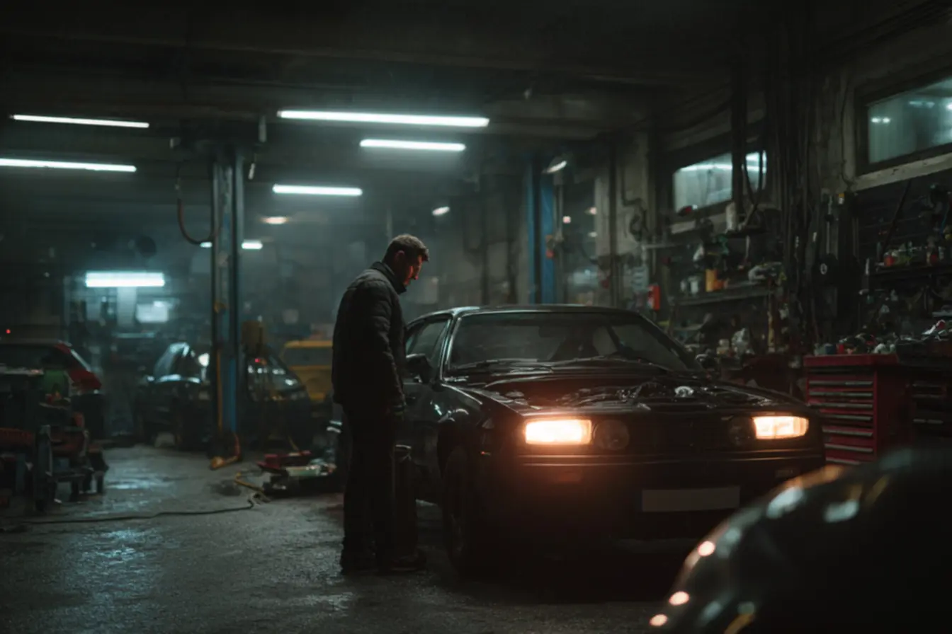 Manutenção Preventiva GNV 2026: Motorista de aplicativo verifica sistema de gás para evitar problemas e garantir economia.