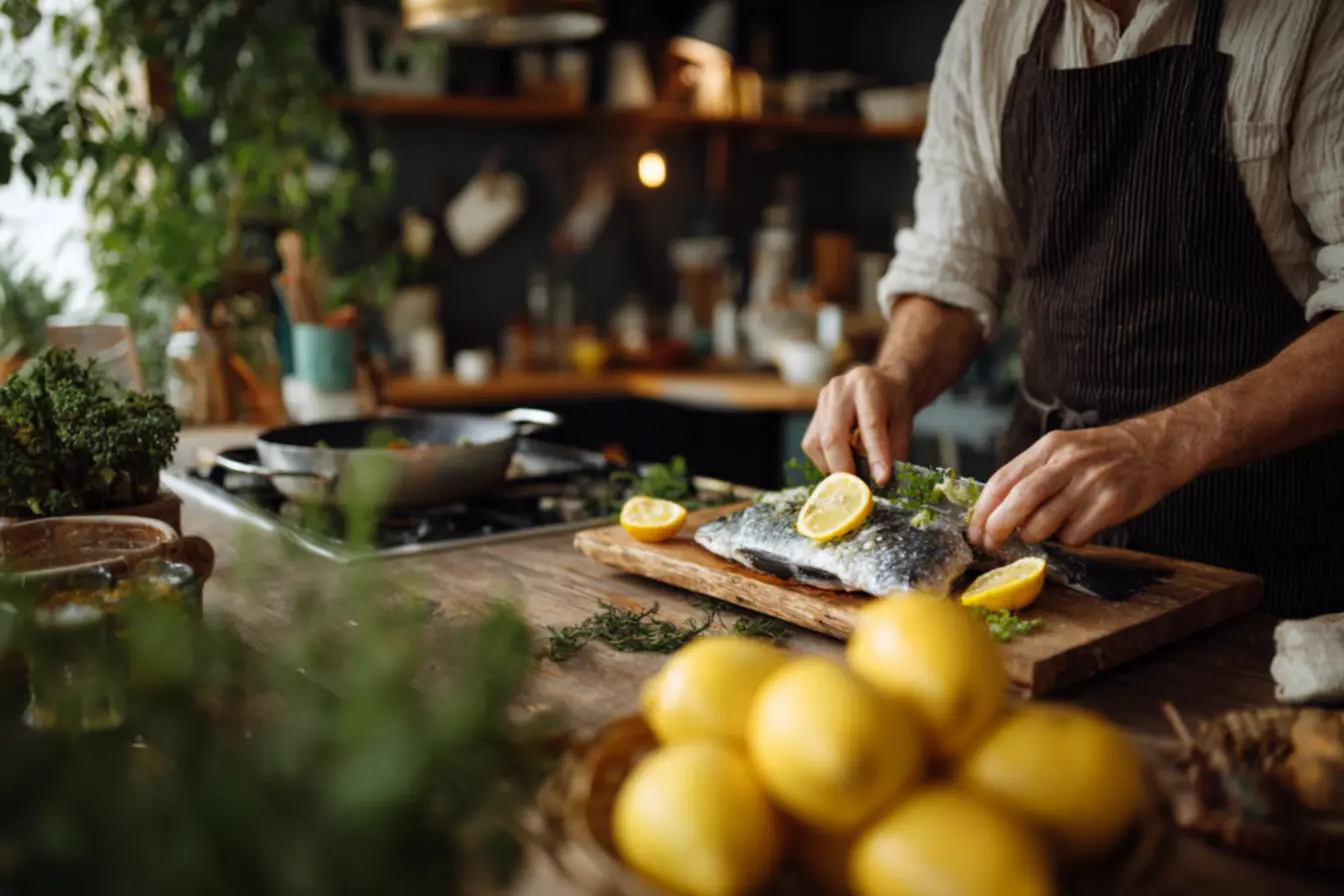 Cozinha arejada para minimizar cheiros