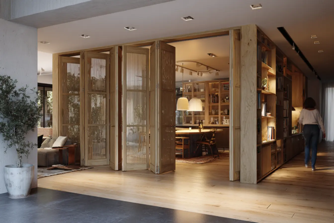 porta camarão de madeira em banheiro pequeno com decoração funcional