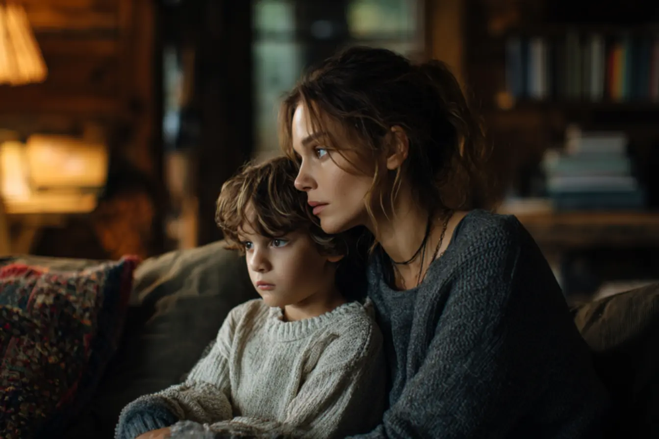 Crianças de diferentes alturas em um gráfico de crescimento, representando o papel do GH na infância