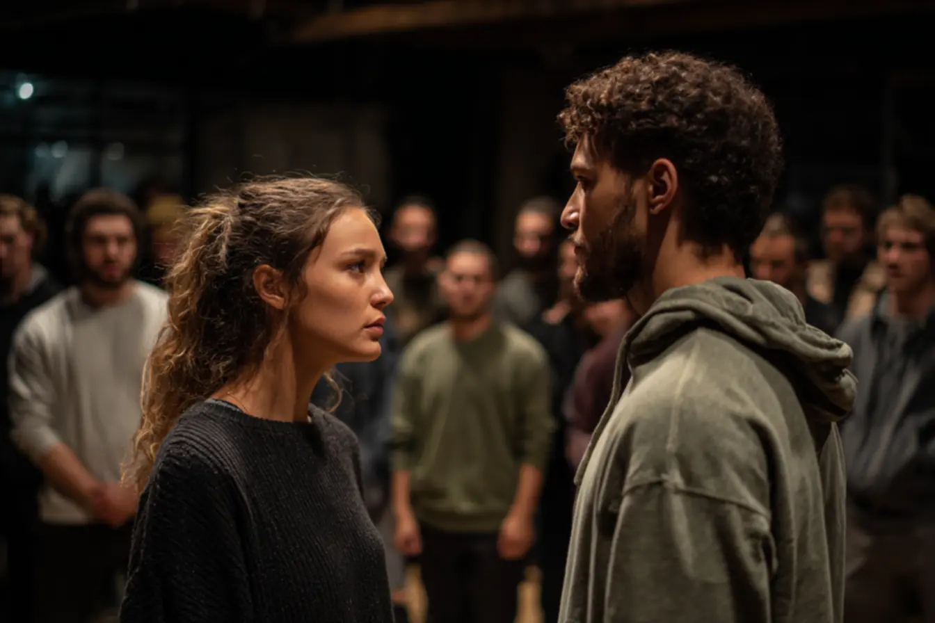 Milena em um momento de declaração contundente sobre a dinâmica de jogo no BBB 26