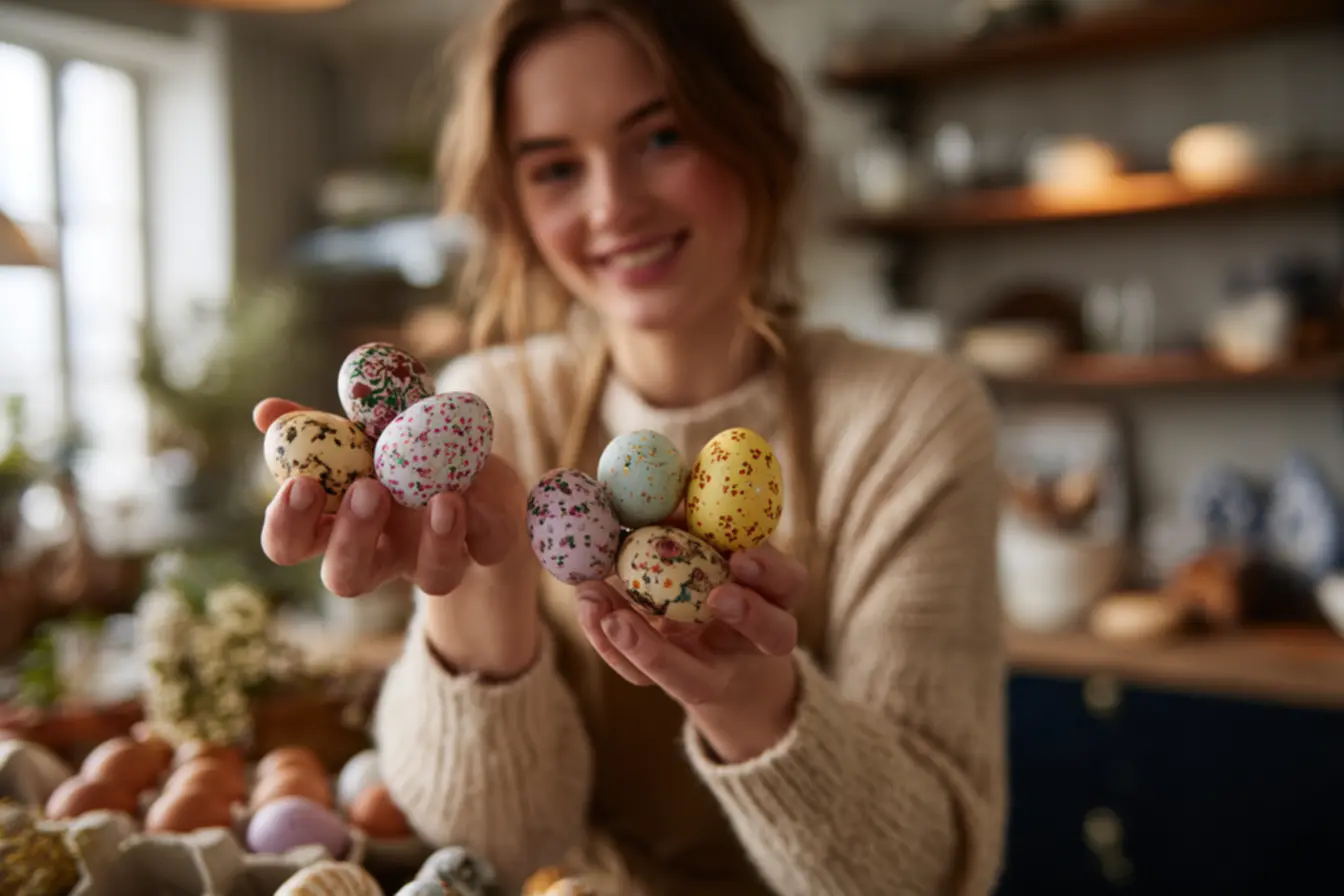 Mini ovos de Páscoa recheados com chocolate e baixo custo para venda artesanal