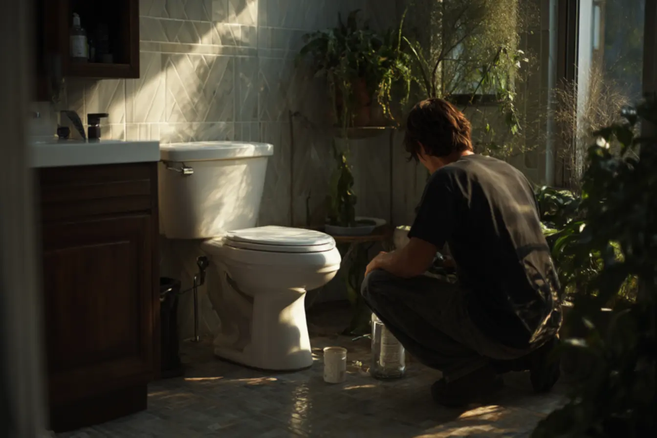 Mistura caseira para banheiro