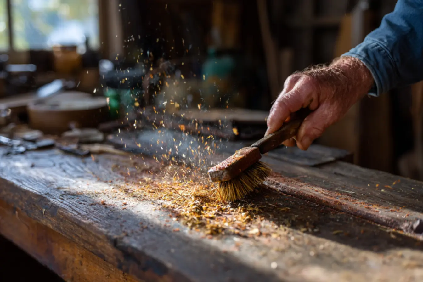 Comparação de métodos mecânicos e químicos para retirar ferrugem de metais
