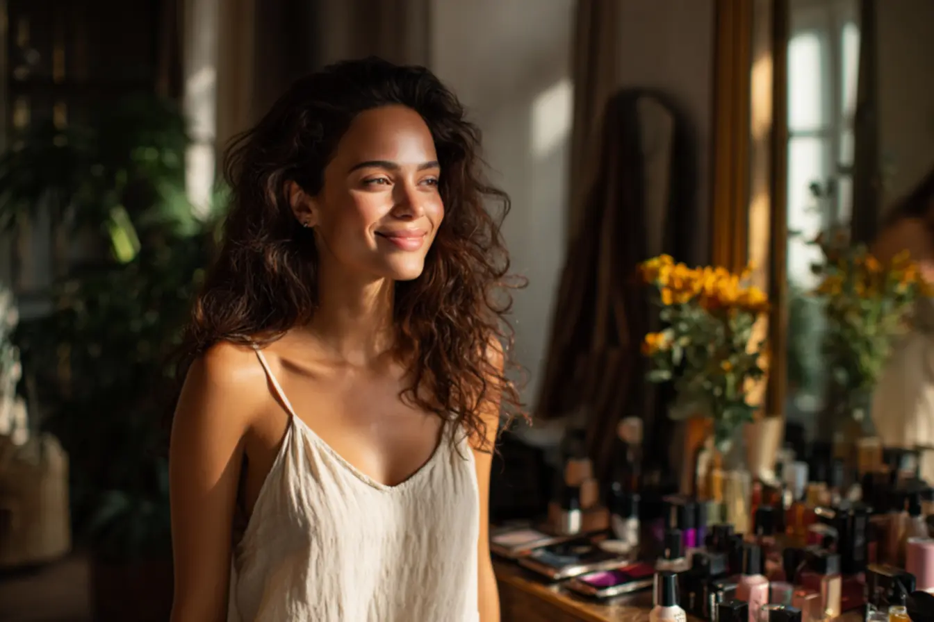 setorizacao de cosmeticos por categoria na penteadeira