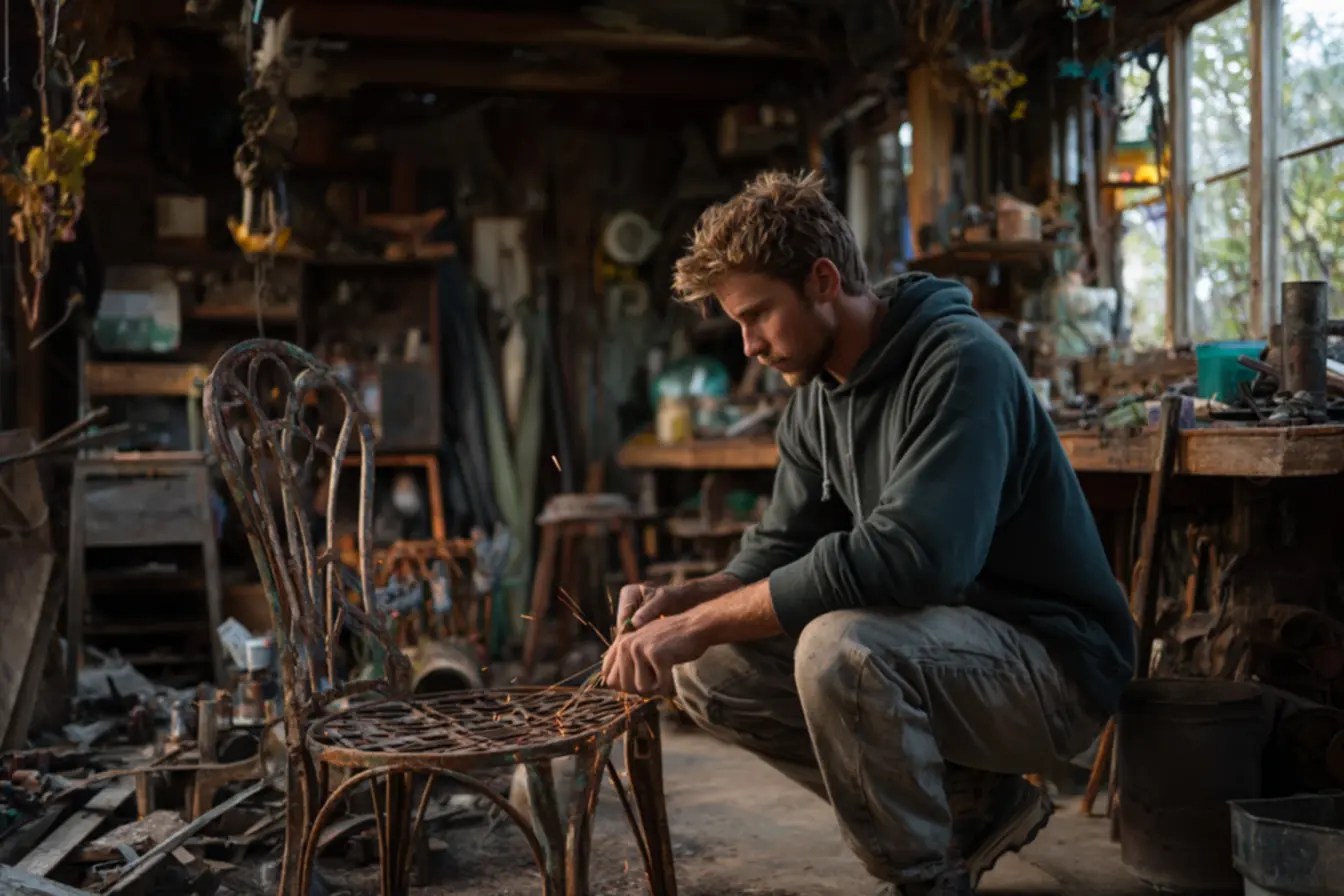 Uso de limão sal e bicarbonato para remover ferrugem moderada em superfícies metálicas
