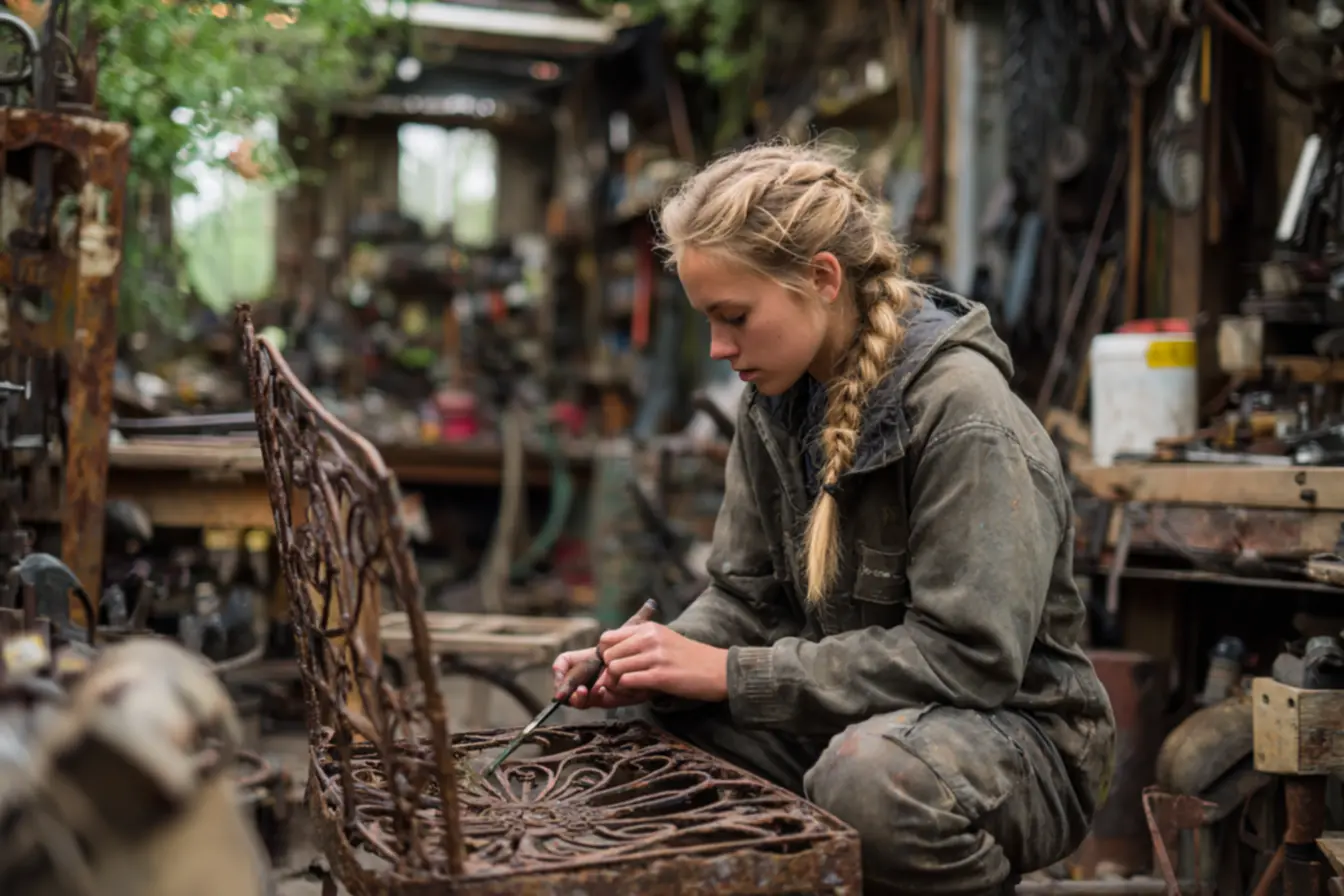 Restauração de metal enferrujado em casa com métodos simples e econômicos