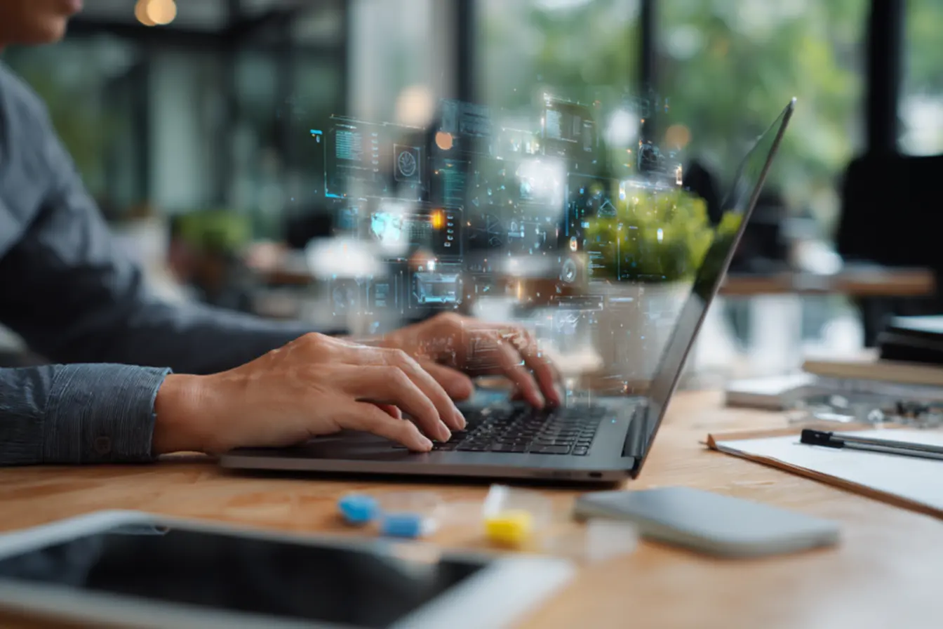 Estrutura e mensagem central em sites profissionais focados em resultado