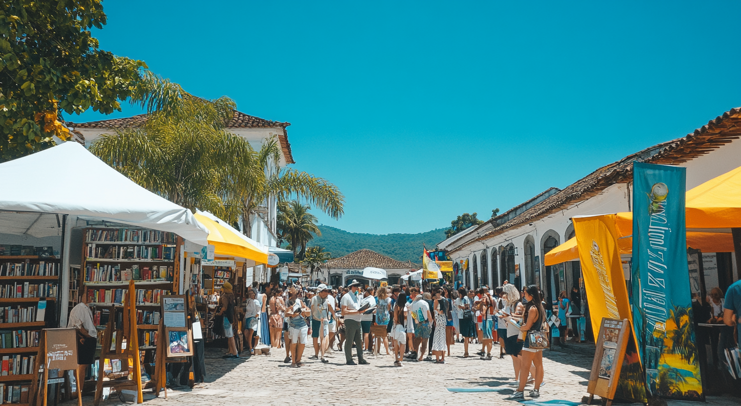 Cena da Festa Literária Internacional de Paraty