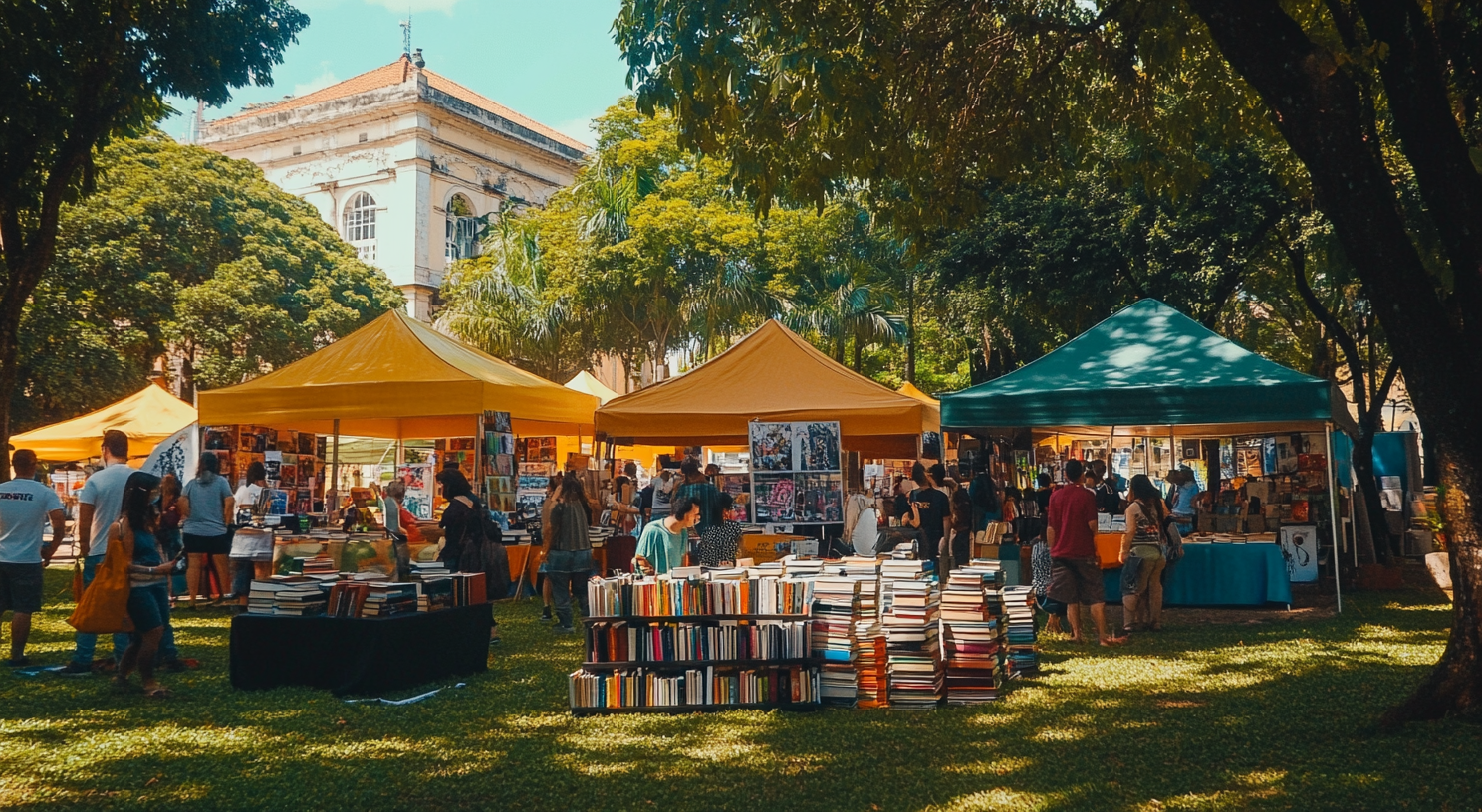 Autoras e autores do Festival Literário