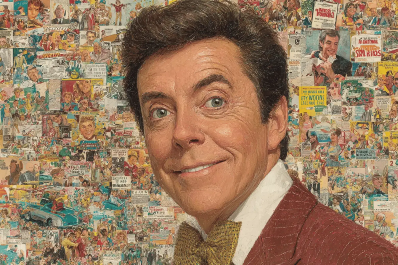 Jovem Silvio Santos, desde o Baú da Felicidade, construindo o legado da televisão.