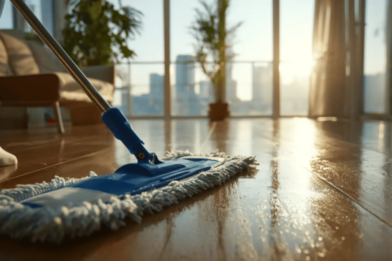 Mop barato e prático transformando a limpeza doméstica