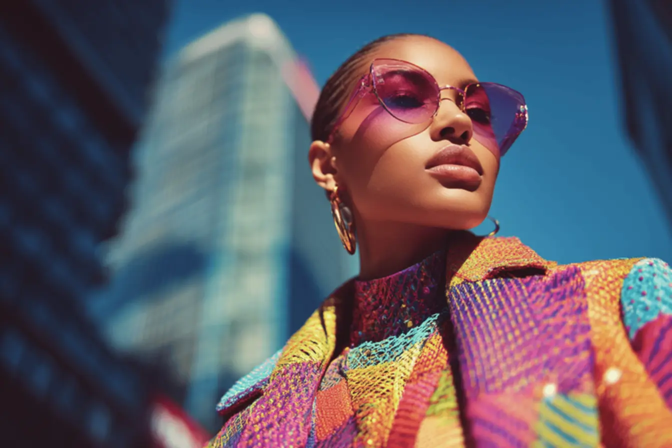 Estilo futurista e tons etéreos para a moda de 2026: Lavanda Digital e Prata Luminar