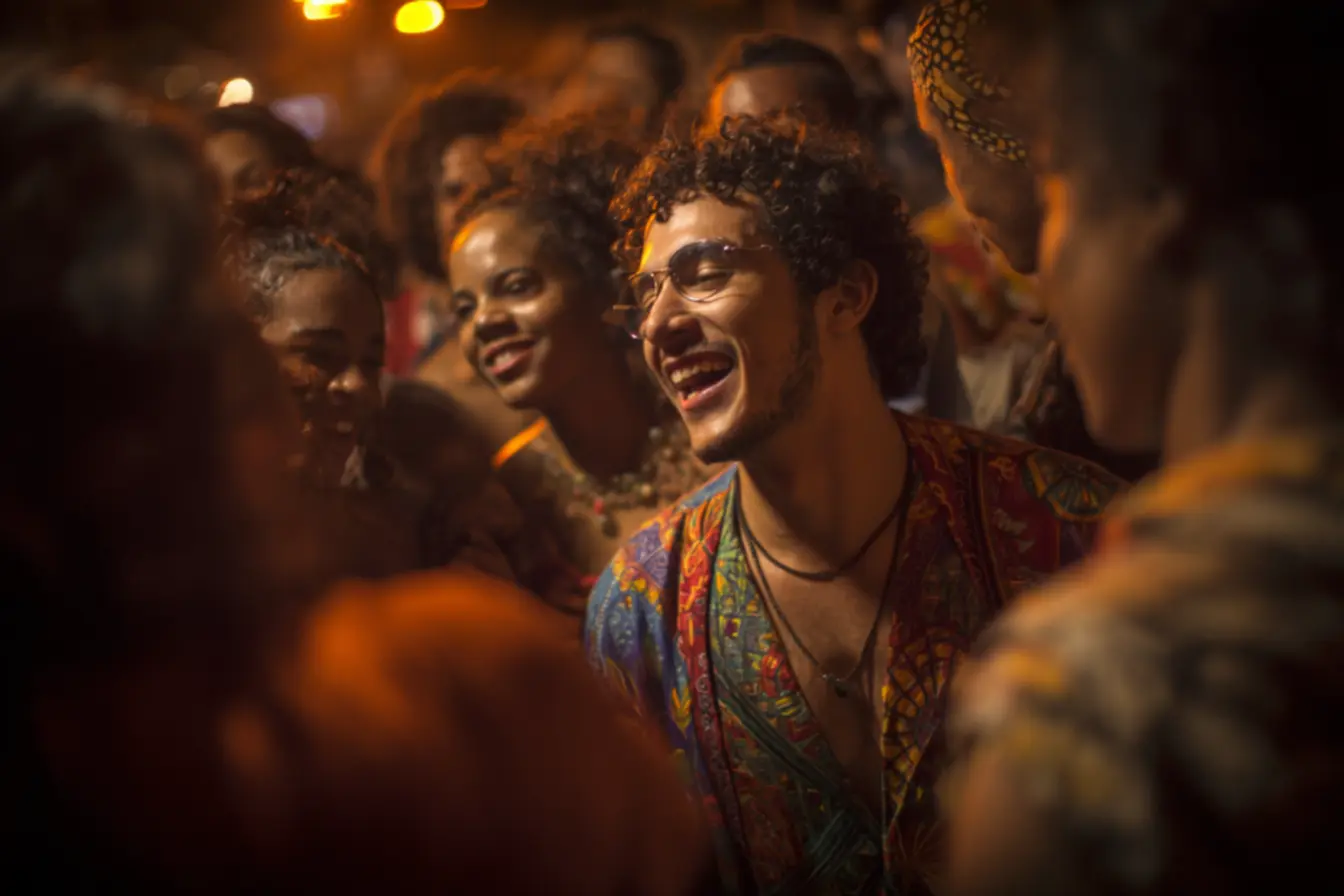 Luiz Carlos Ribeiro em um momento de carinho com fã mirim.
