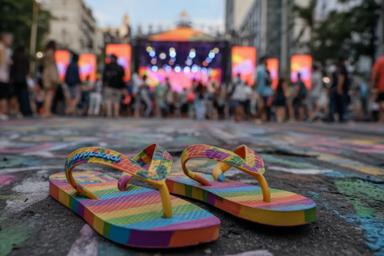 Queda das ações da Alpargatas após polêmica com Havaianas