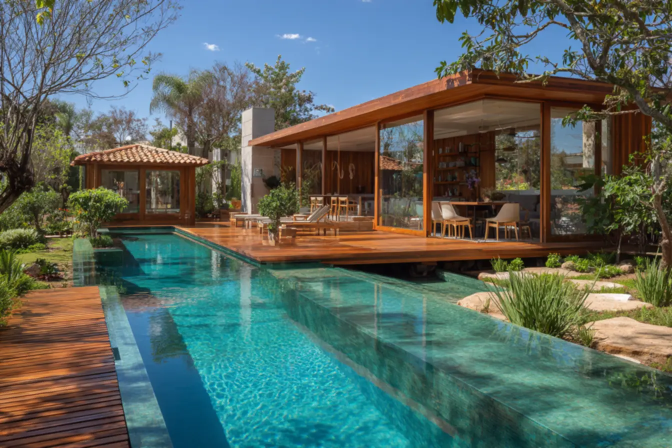 Paisagismo em arquitetura para chácaras com plantas nativas