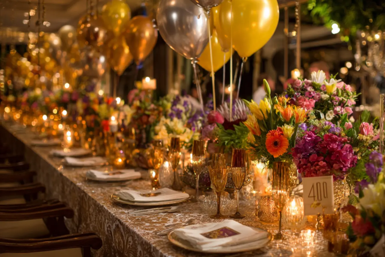 Guirlanda de papel como decoração para o Ano Novo
