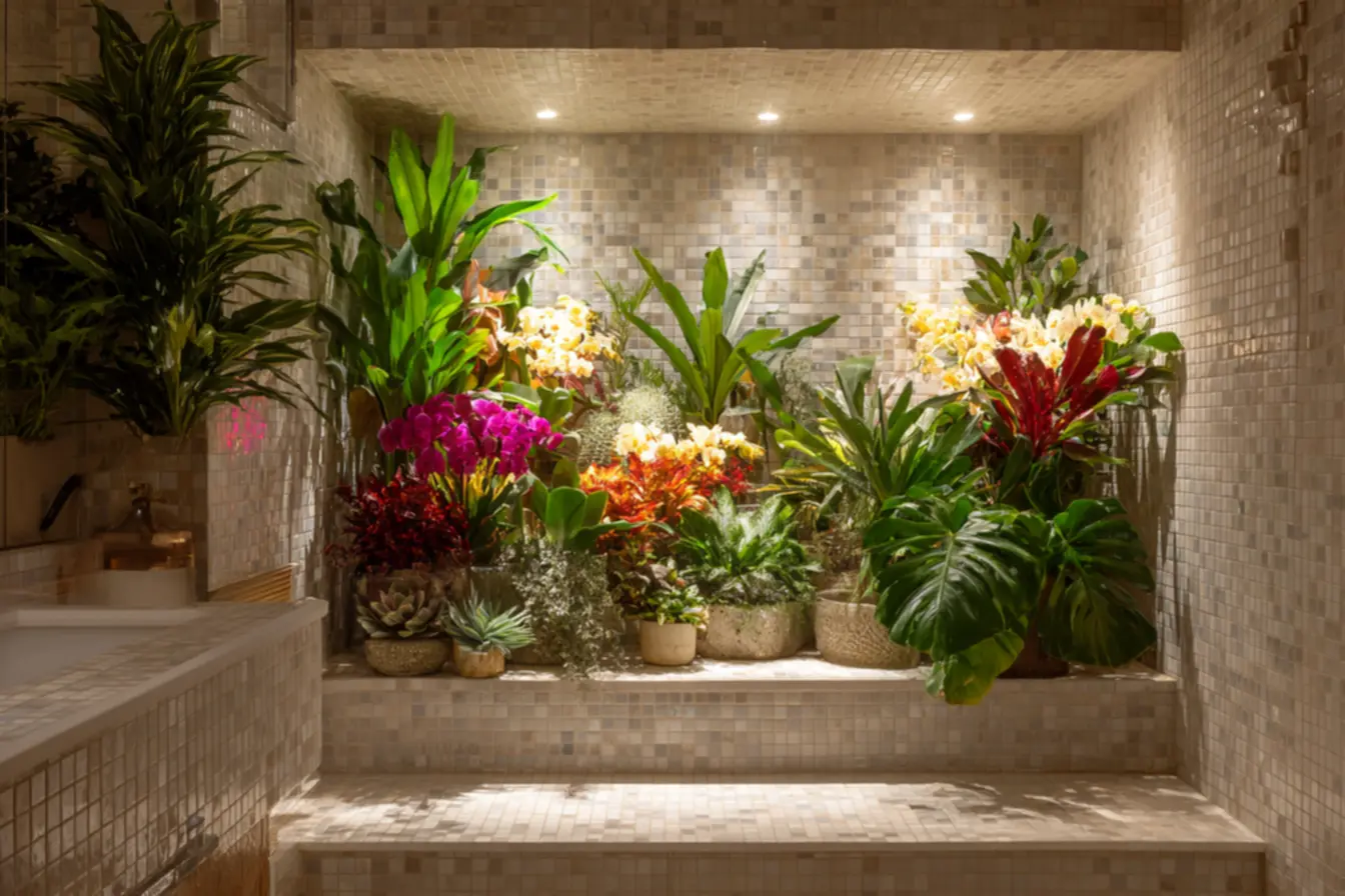 Samambaia, uma excelente planta para banheiro