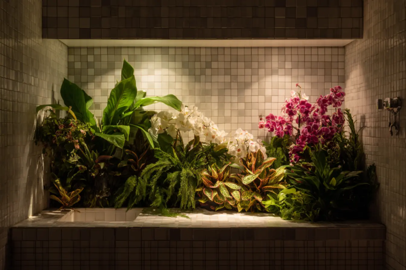 Lirio da Paz, planta para banheiro elegante