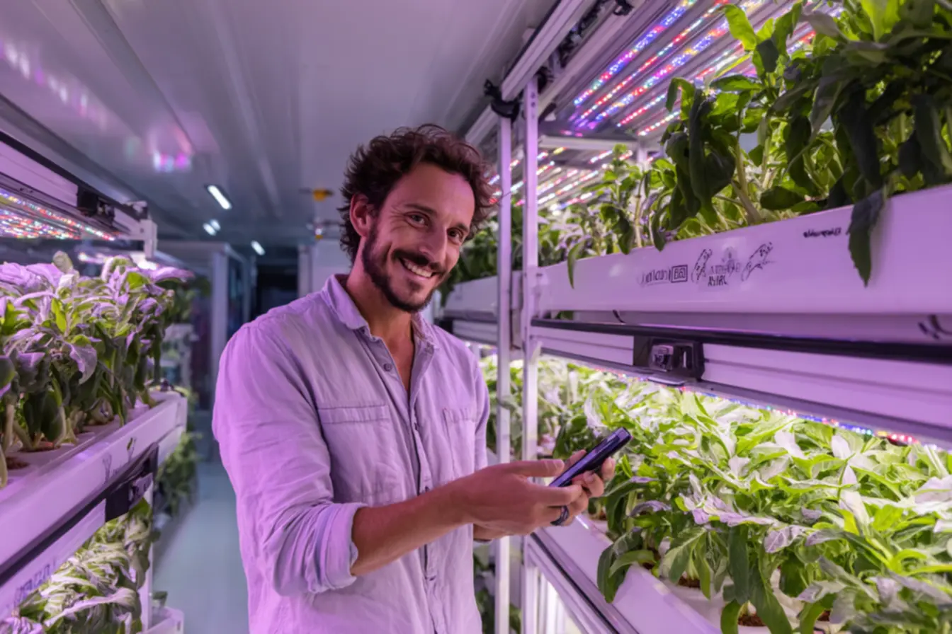 Sinergia entre tecnologia e natureza no cultivo de nano banana