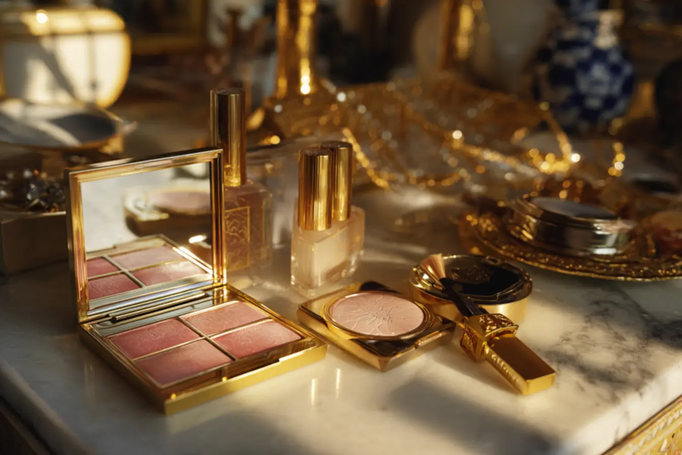 Batom com infusão de diamantes, sinônimo de luxo e sofisticação no mundo das maquiagens mais caras