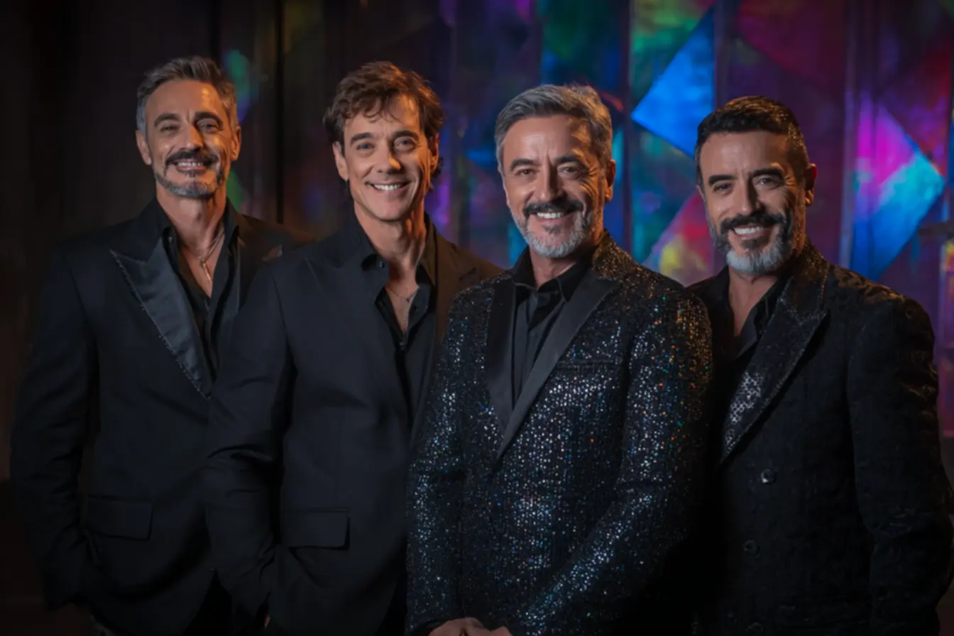 Atores da Globo em evento de premiação