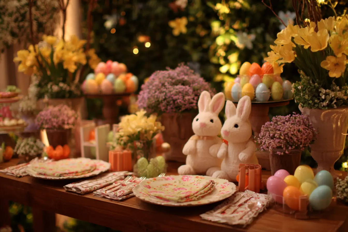 Decoração de Páscoa barata com materiais reciclados