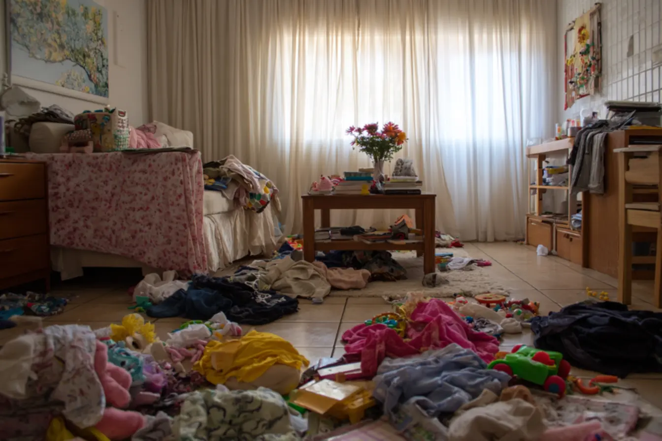 Causas da desordem: falta de rotina e organização