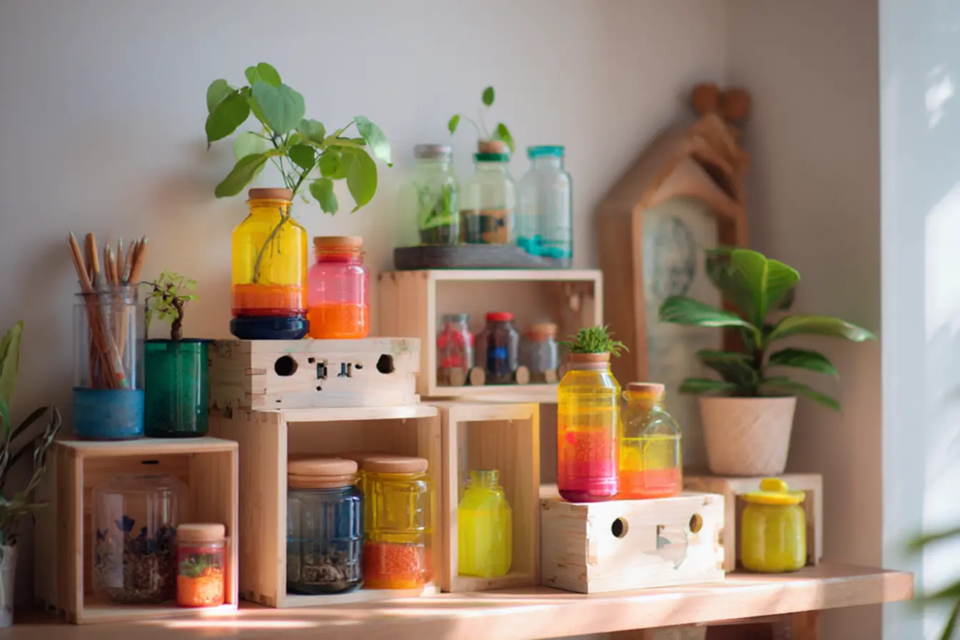 Ideias criativas com garrafa PET