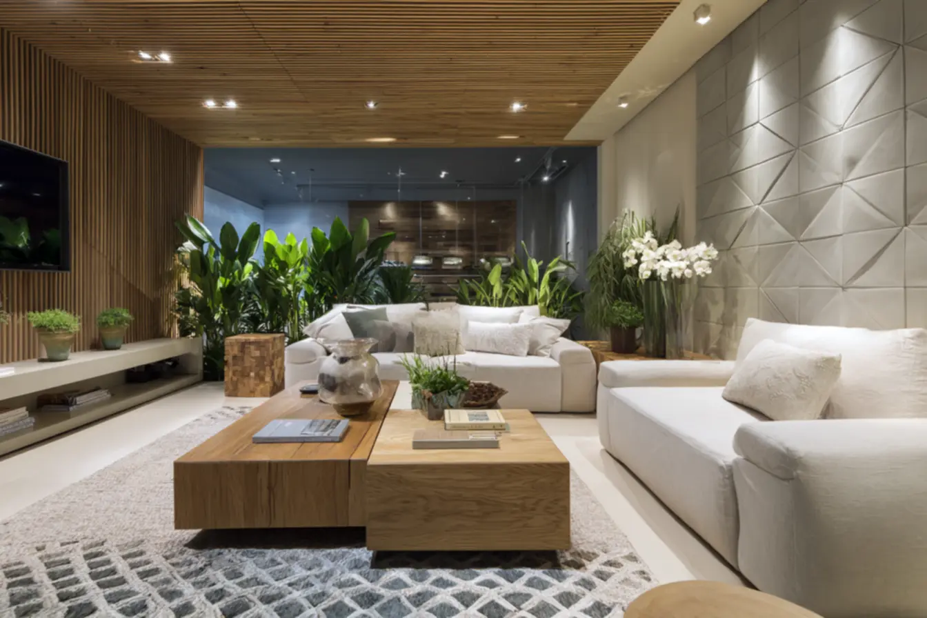 Móveis sob medida para otimizar espaço em sala pequena