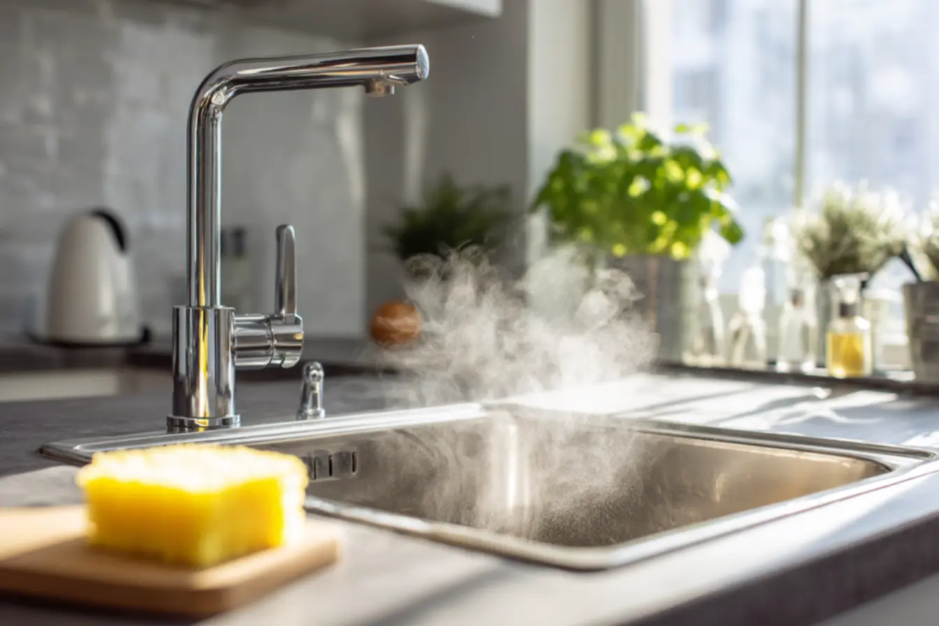 Dicas para uma limpeza com água quente eficaz