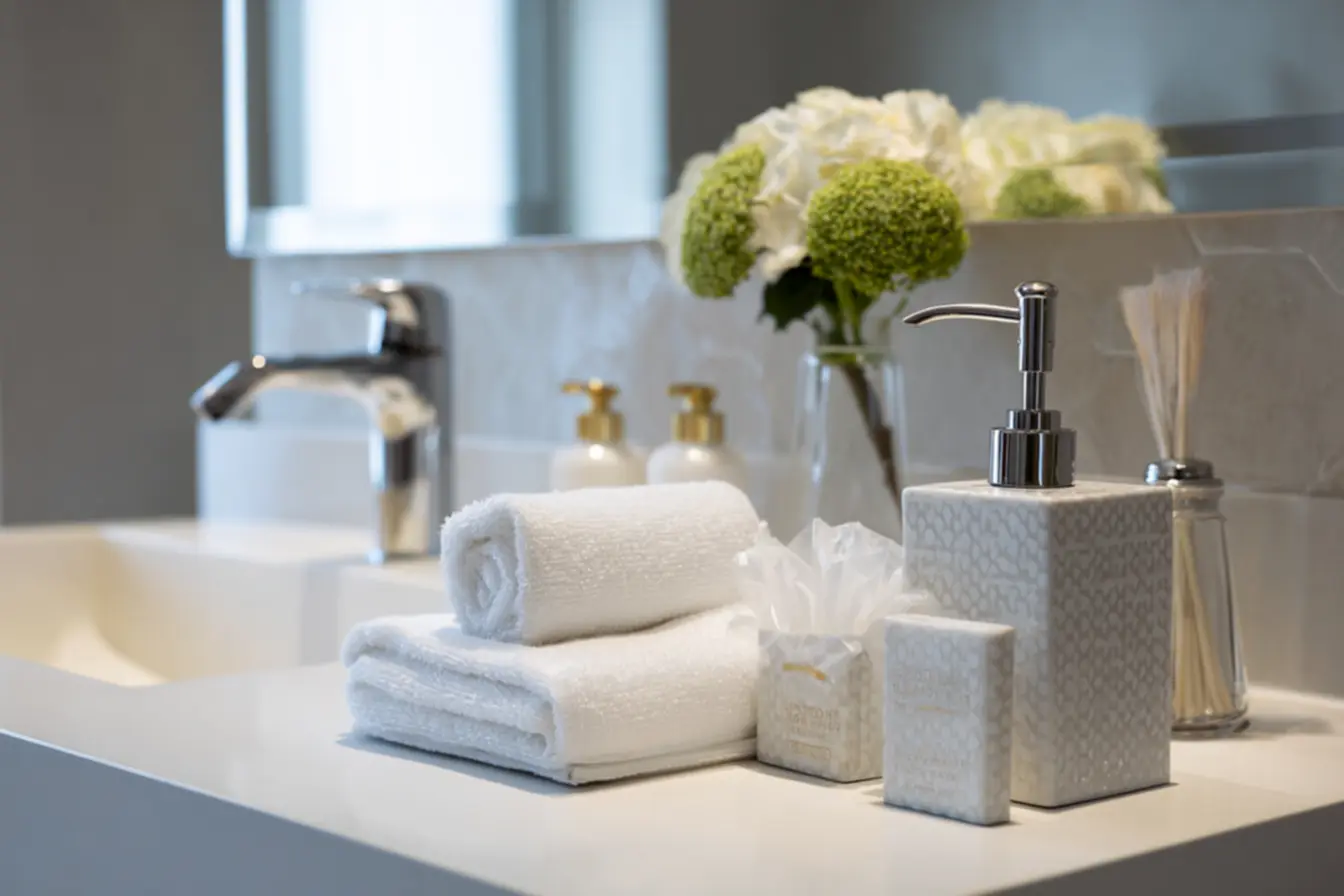 Vaso sanitário com manchas persistentes