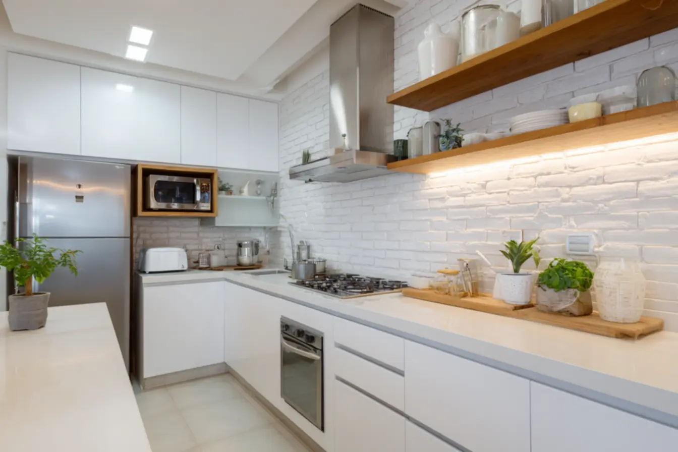 Adeus lixeira feia na cozinha: Lixeira embutida para otimizar espaço e decorar