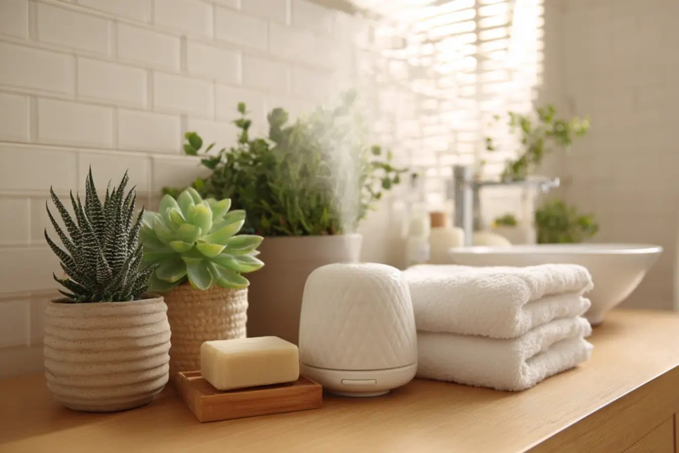 Ventilação adequada e truques para um banheiro fresco e livre de odores