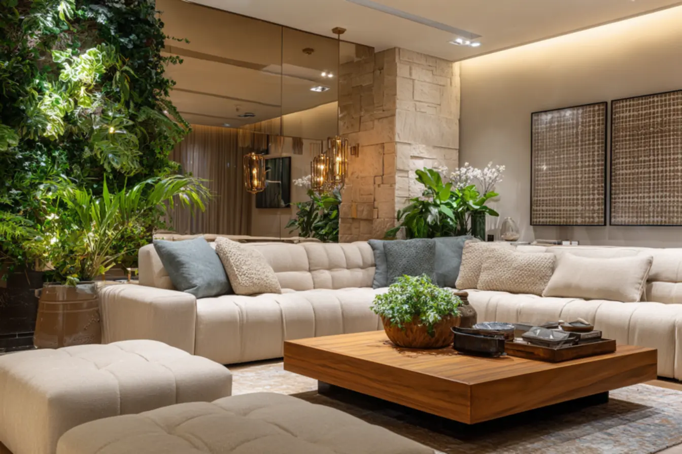 Pufes com armazenamento em sala pequena, multifuncionalidade e organização para casas modernas, Chega de mesa de centro grande