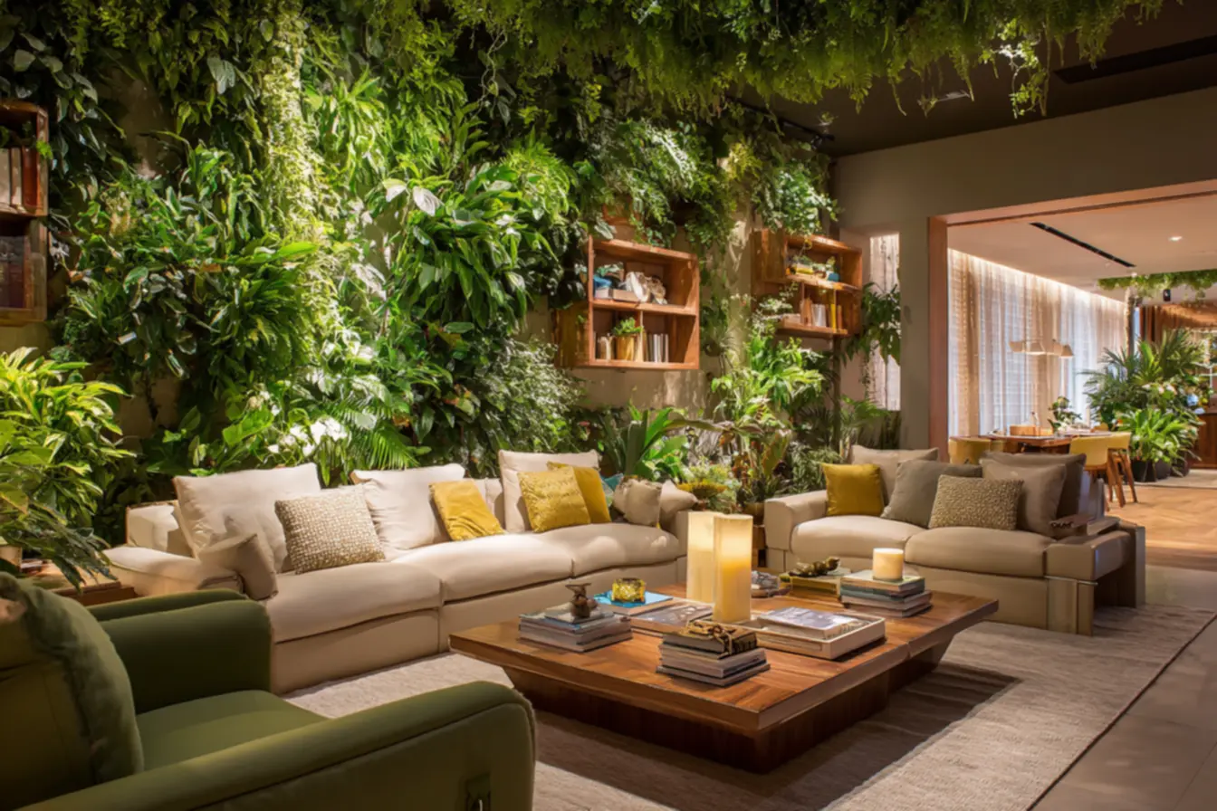 Detalhes que transformam um quarto em santuário pessoal, com plantas e luz natural.