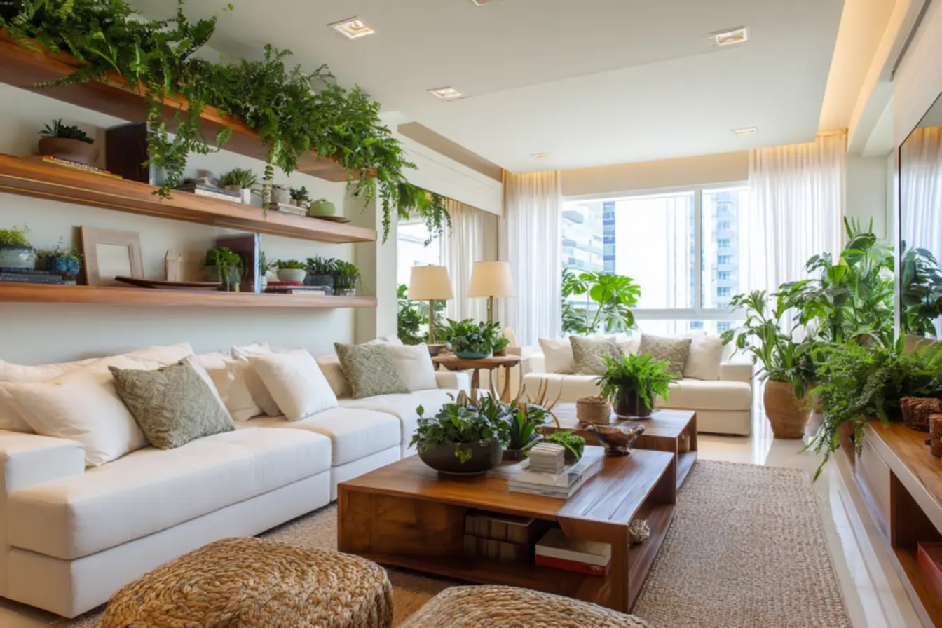 Espaço com elementos de design único e curadoria pessoal, valorizando a essência criativa