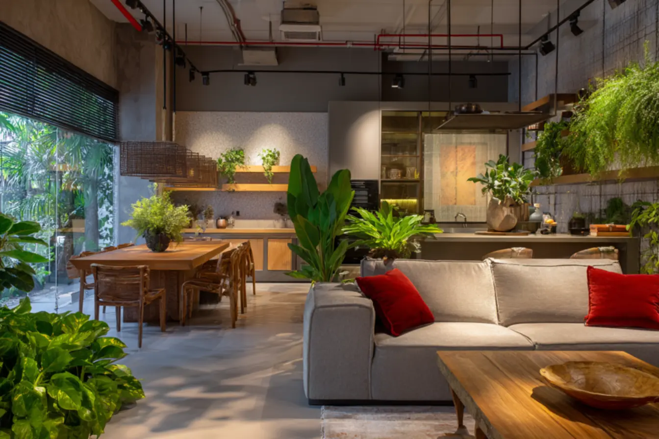 Papel de parede texturizado com padrões geométricos: Adeus parede sem textura