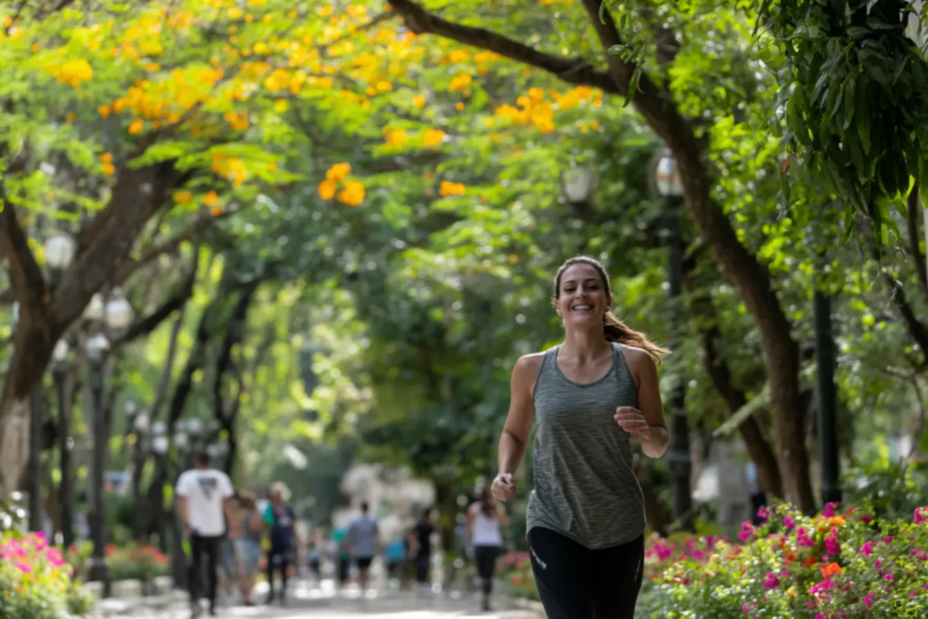 Aproveite a natureza e comece a caminhar