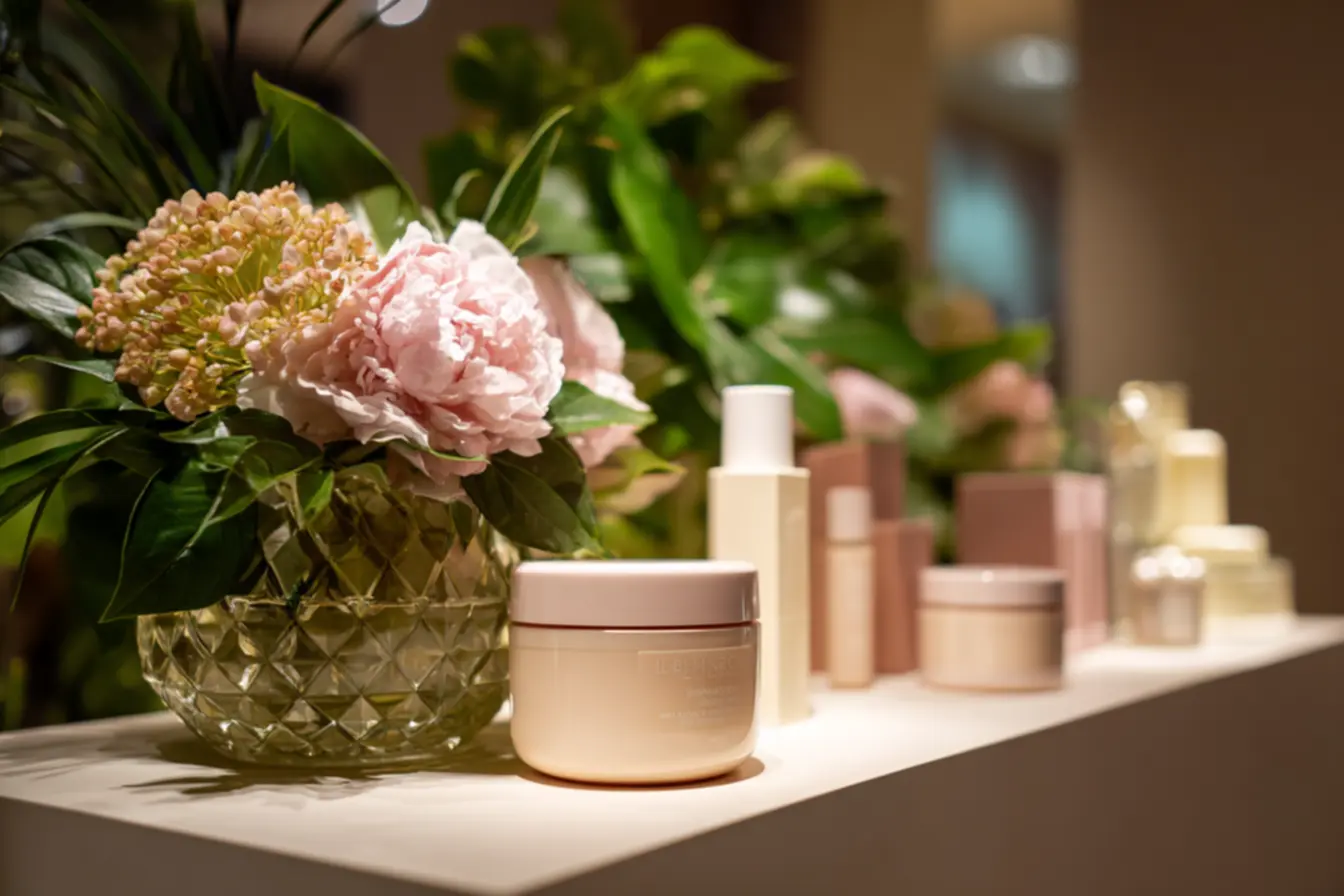 Mulher aplicando creme hidratante nas mãos