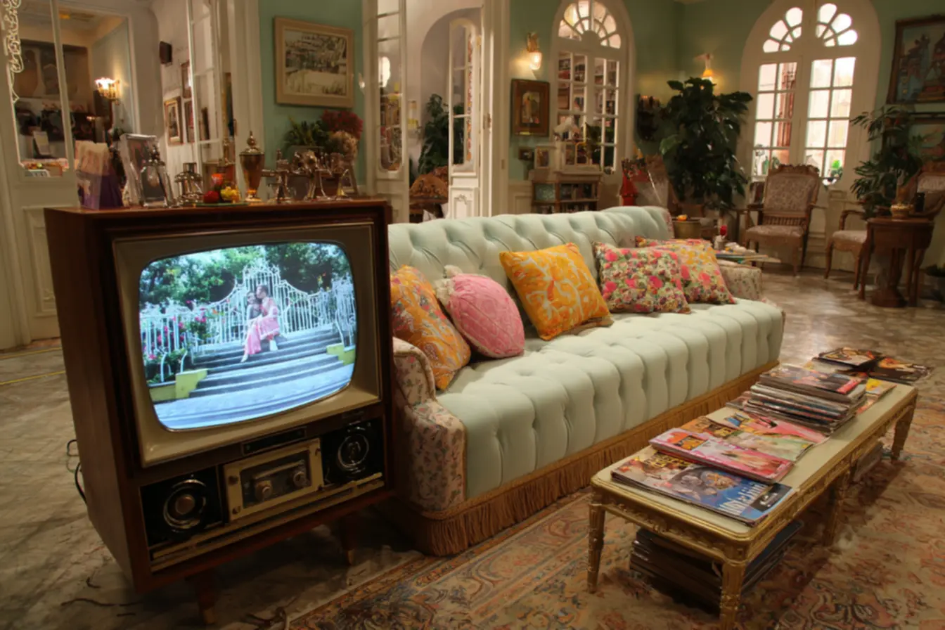 Novela brasileira com temática rural e familiar