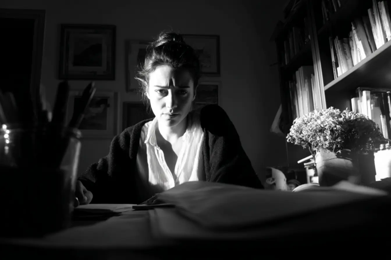 Escrivaninha organizada com materiais de estudo, simbolizando o poder do contexto no comportamento.